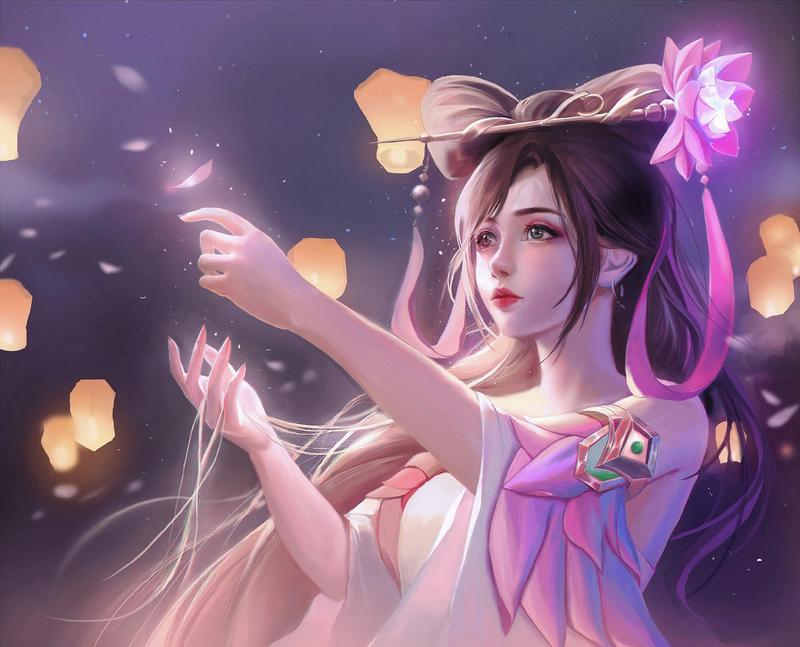 肉嘟嘟可爱貂蝉图片