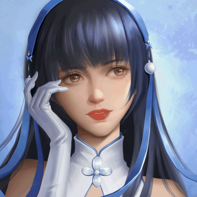 西施妹妹会动啦gif