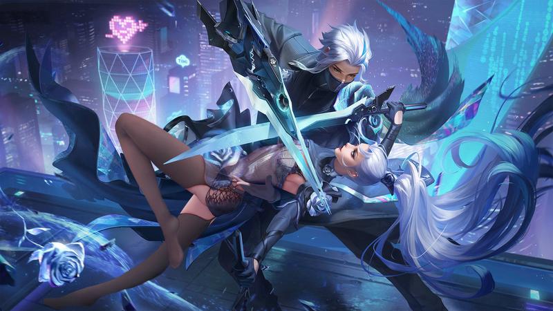 王者花木兰默契交锋去布料服