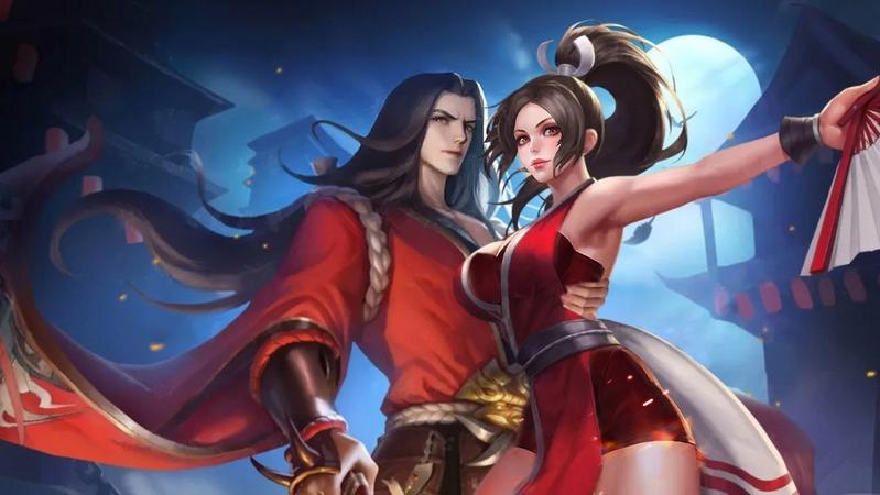 橘右京不知火舞cp图