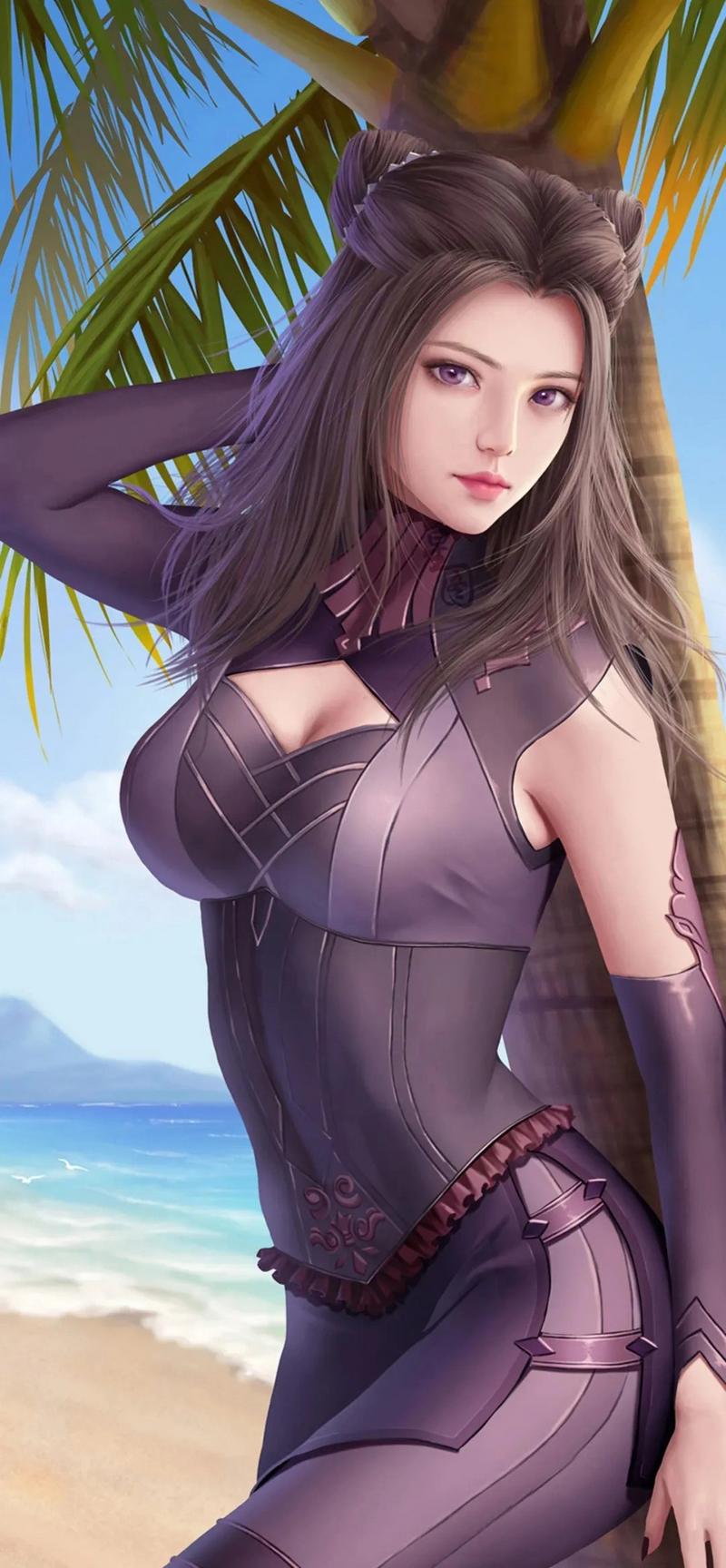 斗罗大陆朱竹清插画精美壁纸