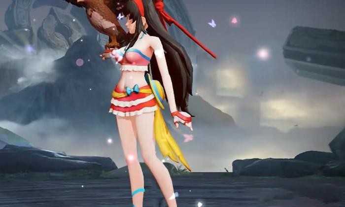 娜可露露泳装皮肤