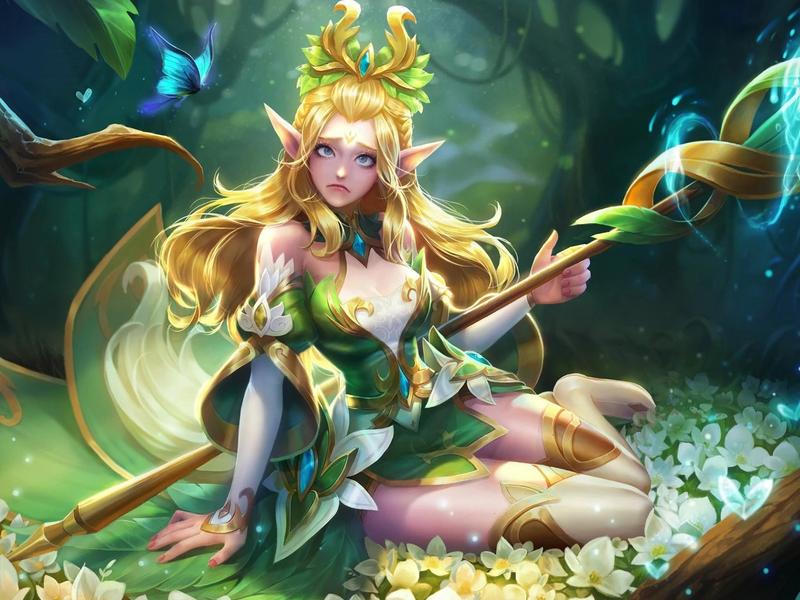 精灵公主p图不开心王昭君