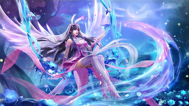 斗罗大陆小舞新造型图片壁纸ps