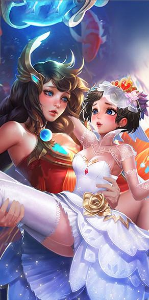 P图照片王者荣耀大小乔