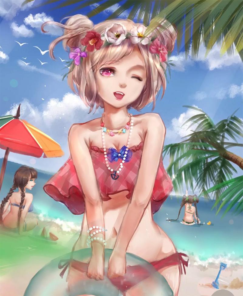 arenaofvalor小乔同人缤纷独角兽