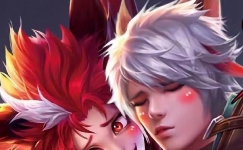 王者荣耀百里兄弟害羞表情守约闭眼享受