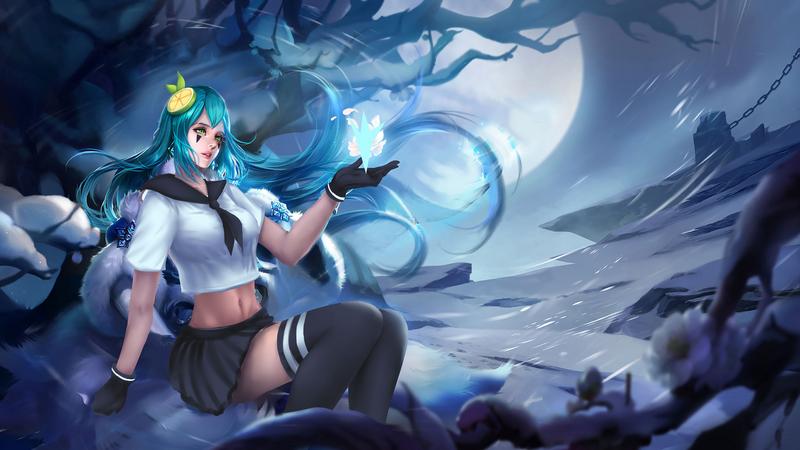 当王者的英雄开始玩cos王昭君穿上jk后的样子