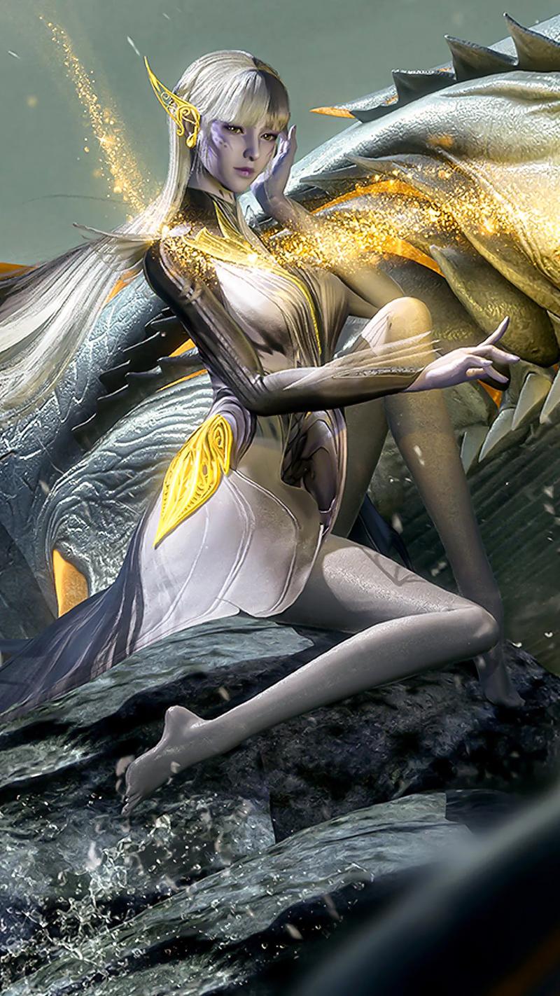 斗罗大陆魔魂大白鲨公主小白图片