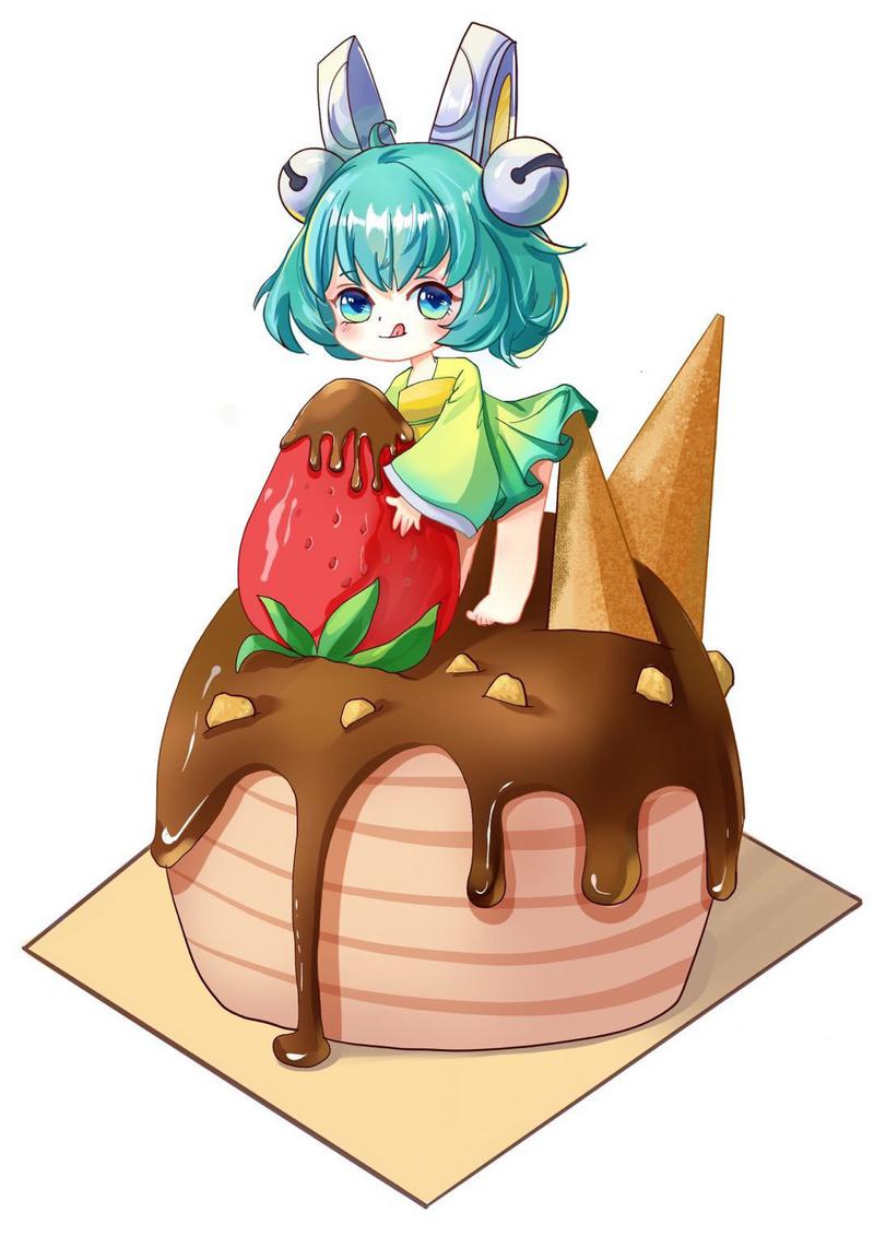 王者女英雄同人图草莓味的小文姬