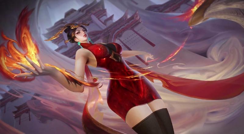 《王者荣耀》芈月大秦宣太后无遮挡去布料ps图