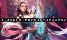 杨玉环翻白眼流口水流眼泪表情分享