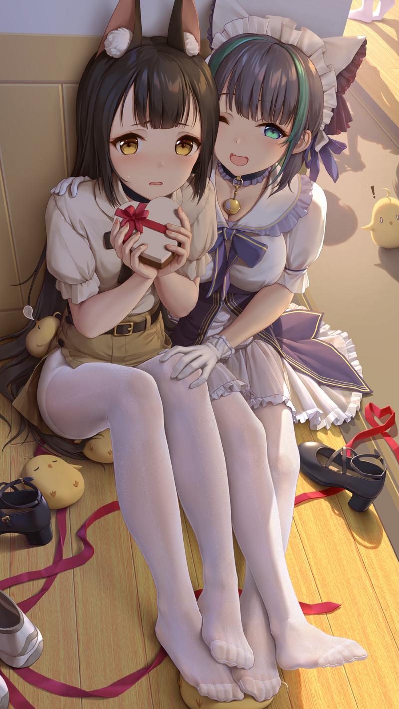 碧蓝航线美图柴郡长门