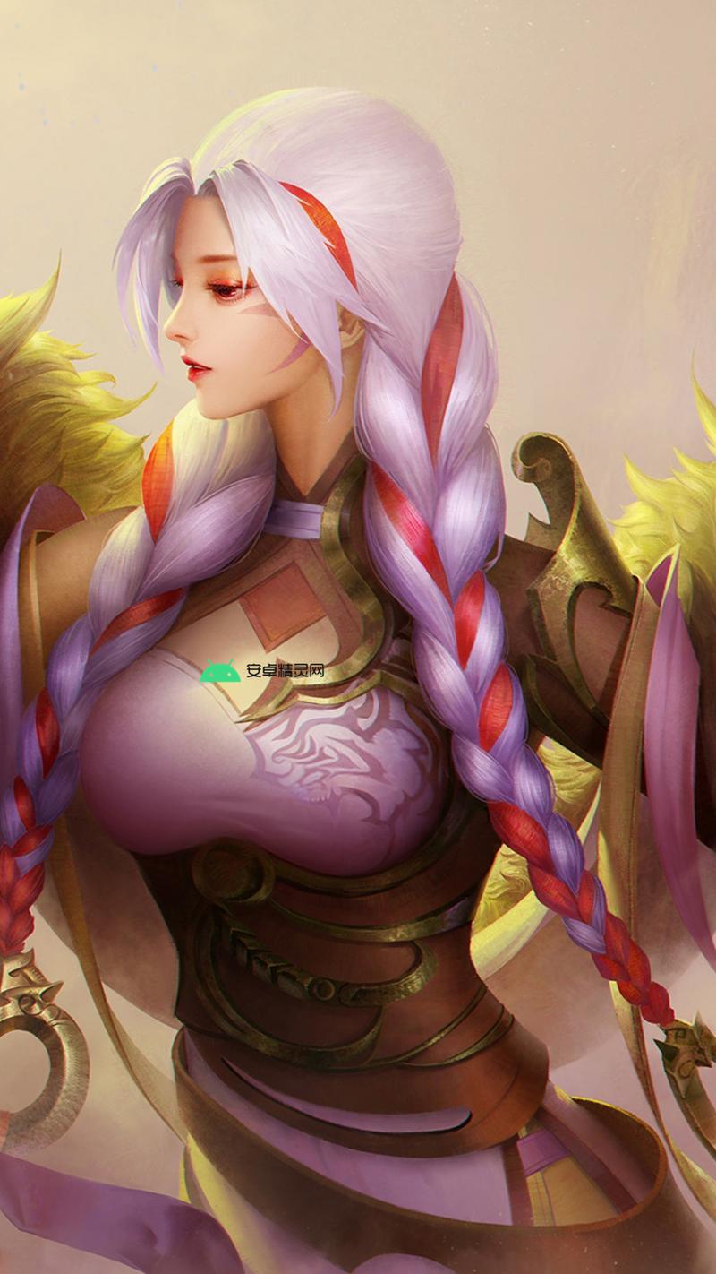 《王者荣耀》女英雄杨玉环虎年皮肤同人美图