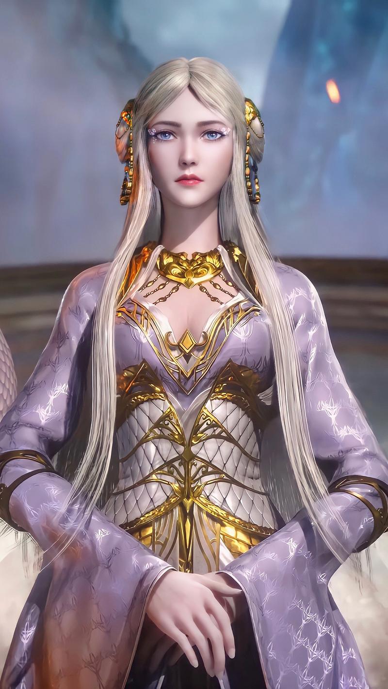 武庚纪白龙图片女神高清