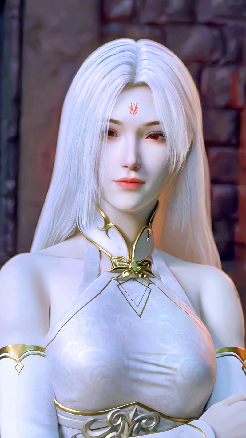 斗魂卫上官明月白发图片