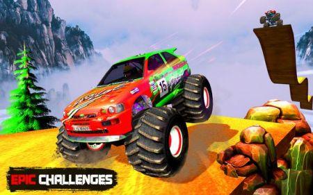 怪物卡车爬山Monster Truck Mountain Climb