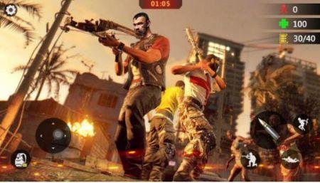 死亡之怒僵尸3D射手Zombie Shooting