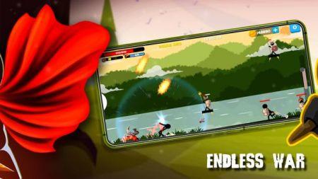 坚持战争弓箭手stickman