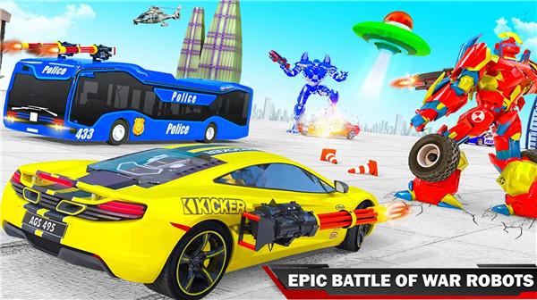 飞行巴士机甲战士免费版