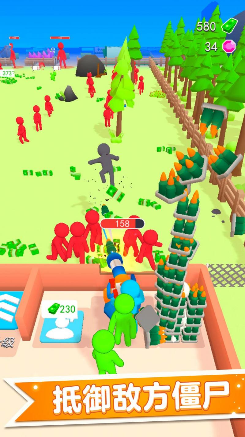 僵尸防御大作战手游修改版