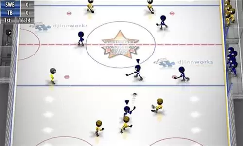 火柴人冰球