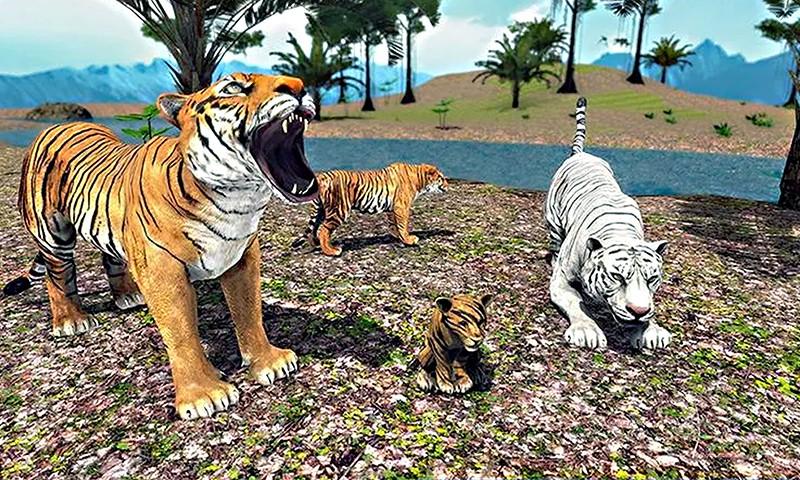 野生老虎模拟器无限升级版