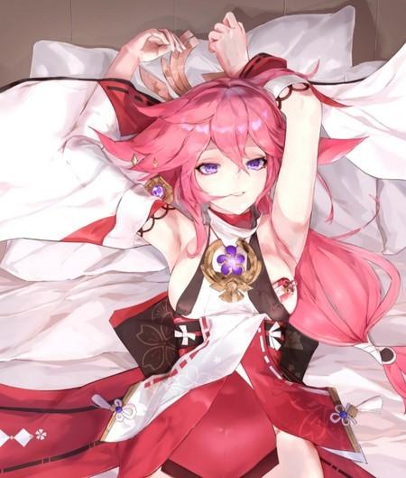八重神子x雷电将军vicineko