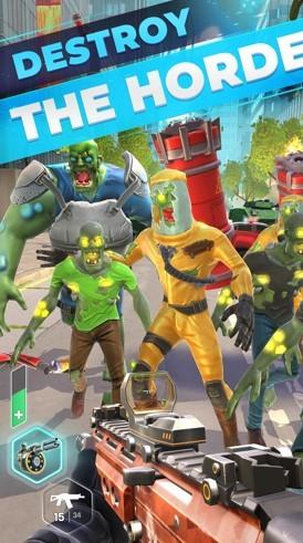 狙击手射击丧尸