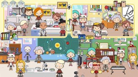 魔法城堡学校游戏