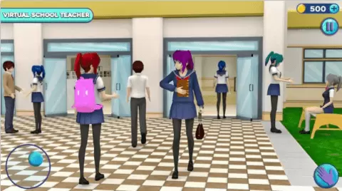动漫虚拟学校老师游戏