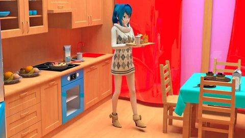 动漫虚拟学校老师游戏