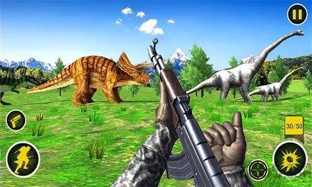 恐龙狙击捕杀游戏