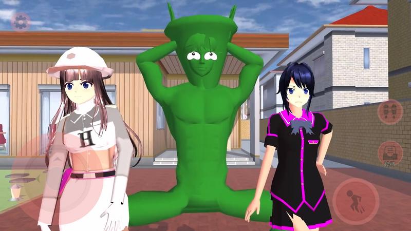 樱花学园逃离巨人游戏