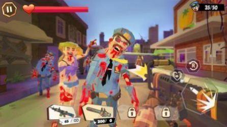 丧尸多边形游戏