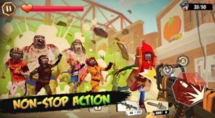 丧尸多边形游戏