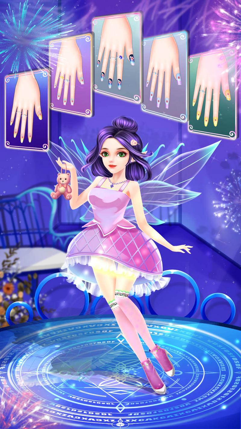 精灵公主美甲设计游戏