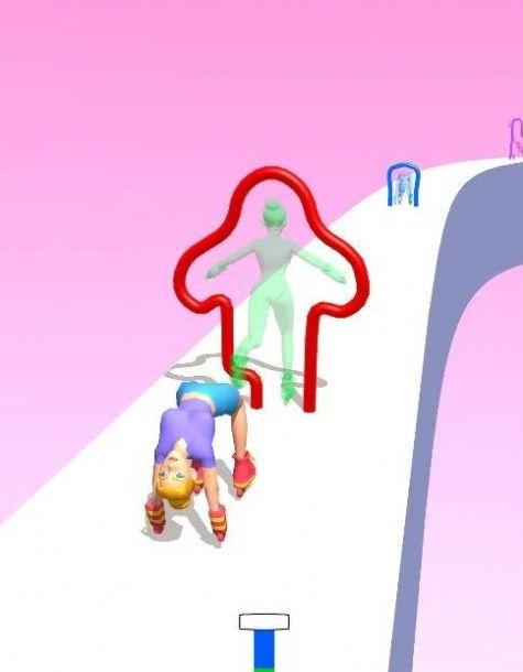 轮滑舞冲关游戏