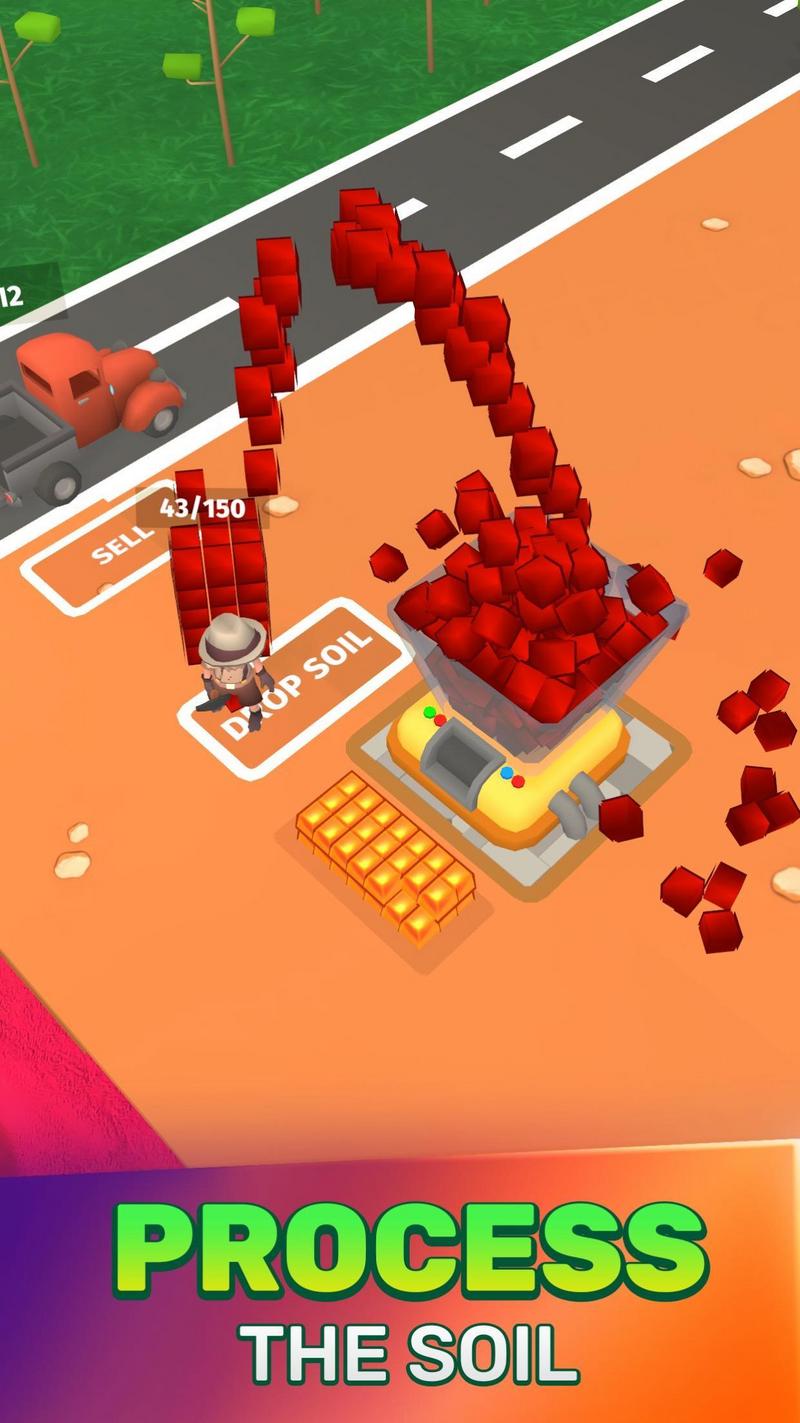 沙漠掘金模拟游戏