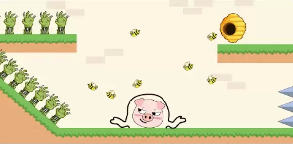 疯狂猪猪画线救援