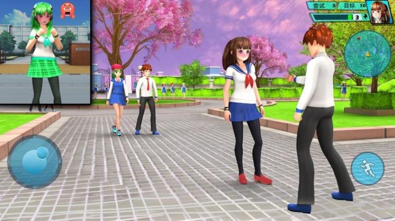 浪漫樱花高中校园游戏