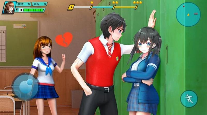 浪漫樱花高中校园游戏