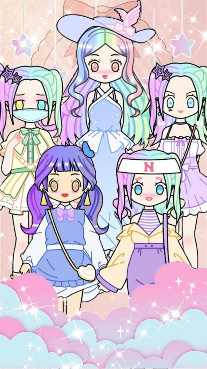 完美五官装扮娃娃游戏