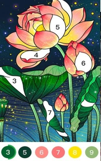 乐涂数字填色游戏