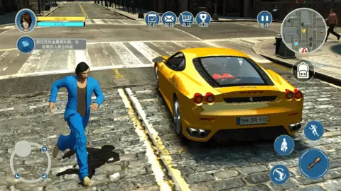 蓝色妖姬城市猎车手游戏