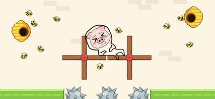 疯狂猪猪画线救援