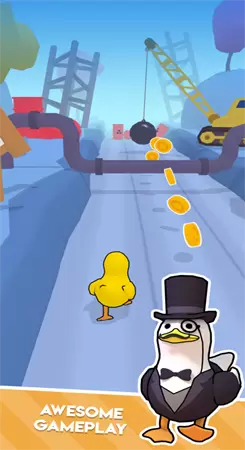 奔跑的鸭子跑酷