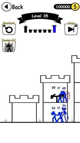 火柴英雄战争塔防游戏中文版