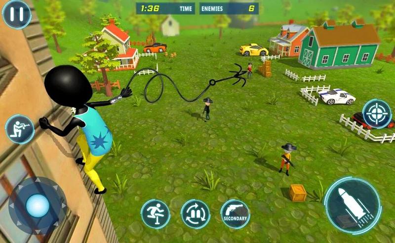 绳索刺客火柴人