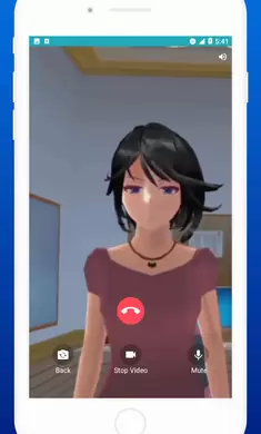 樱花校园虚拟来电